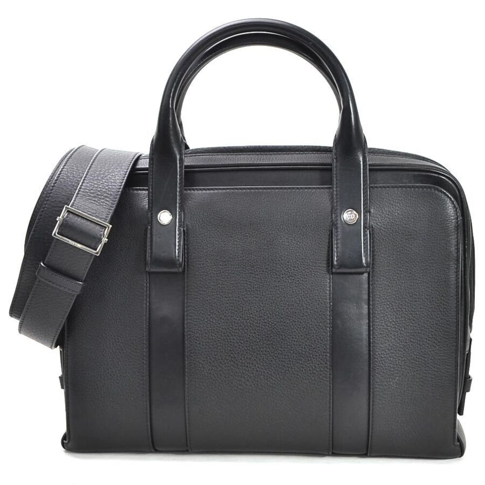 Dior Homme Handbag Shoulder Bag Black Leather